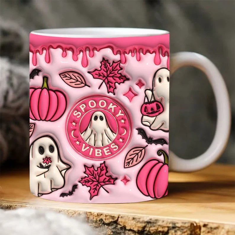 Halloween Pumpkin Ceramic Coffee Mug - Intuitive Goddess 1111Intuitive Goddess 1111
