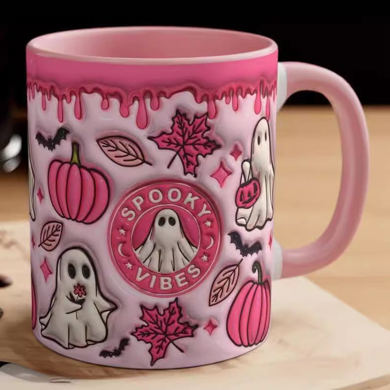 Halloween Pumpkin Ceramic Coffee Mug - Intuitive Goddess 1111Intuitive Goddess 1111