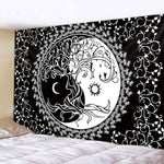 Moon Art Wall Tapestry - Intuitive Goddess 1111Intuitive Goddess 1111