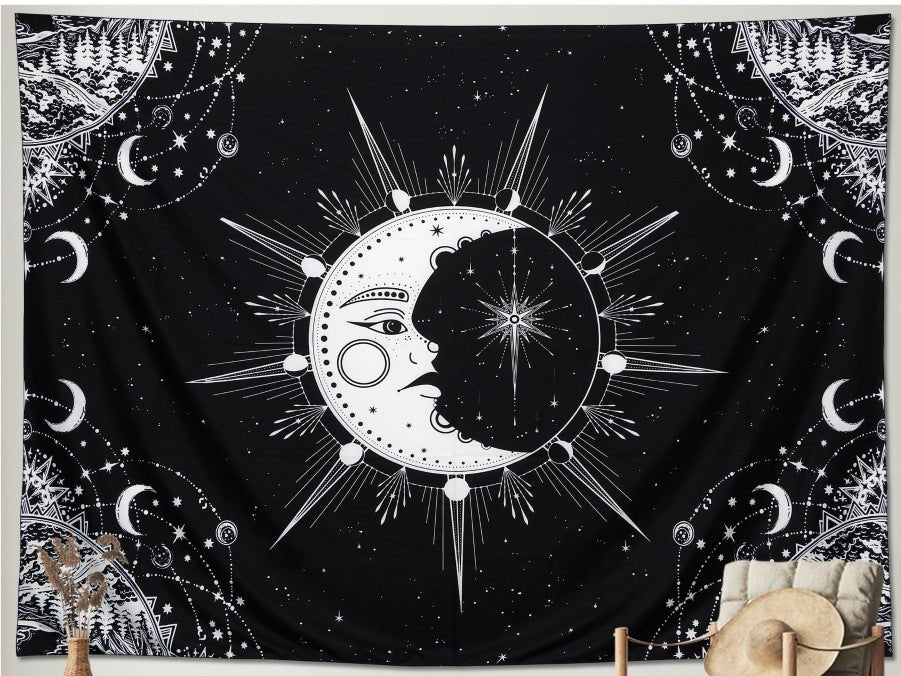 Moon Art Wall Tapestry - Intuitive Goddess 1111Intuitive Goddess 1111