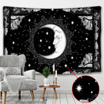 Moon Art Wall Tapestry - Intuitive Goddess 1111Intuitive Goddess 1111