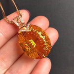 Citrine Pendant, - Intuitive Goddess 1111Intuitive Goddess 1111