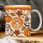 Halloween Pumpkin Ceramic Coffee Mug - Intuitive Goddess 1111Intuitive Goddess 1111