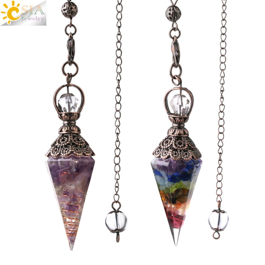 Chakra Healing Pendulum Crystals - Intuitive Goddess 1111Intuitive Goddess 1111