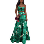 A - Line Floral Print Two Piece Set - Intuitive Goddess 1111Intuitive Goddess 1111