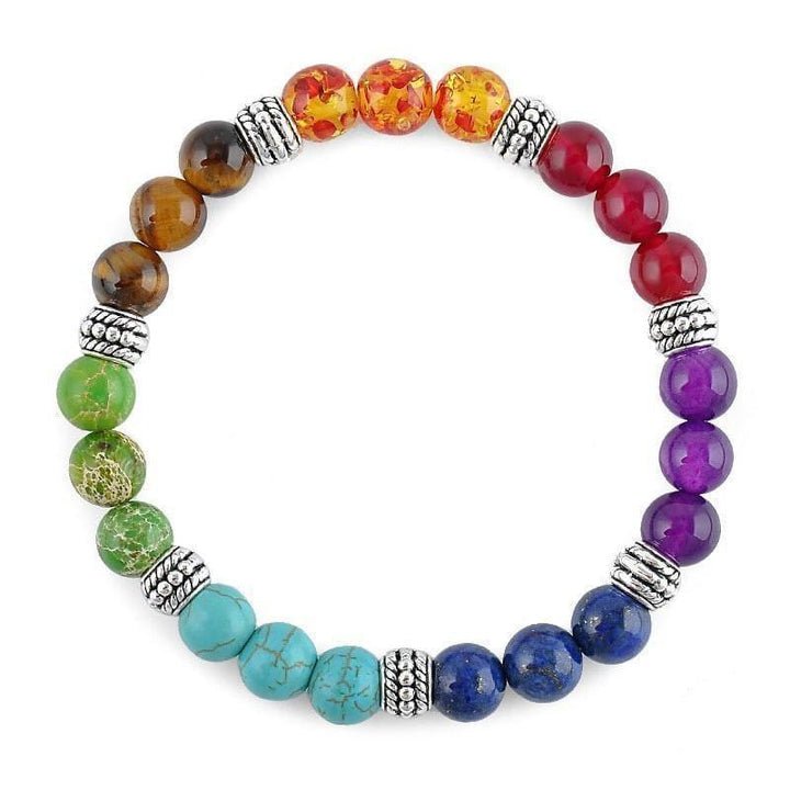 7 Chakra Healing Crystal Bracelet - Intuitive Goddess 1111Intuitive Goddess 1111