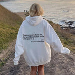 Dear Person Behind Me…Unisex Trendy Hoodies - Intuitive Goddess 1111Intuitive Goddess 1111