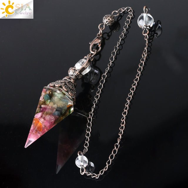 Chakra Healing Pendulum Crystals - Intuitive Goddess 1111Intuitive Goddess 1111