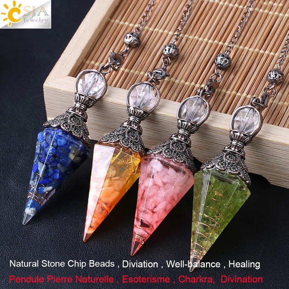 Chakra Healing Pendulum Crystals - Intuitive Goddess 1111Intuitive Goddess 1111