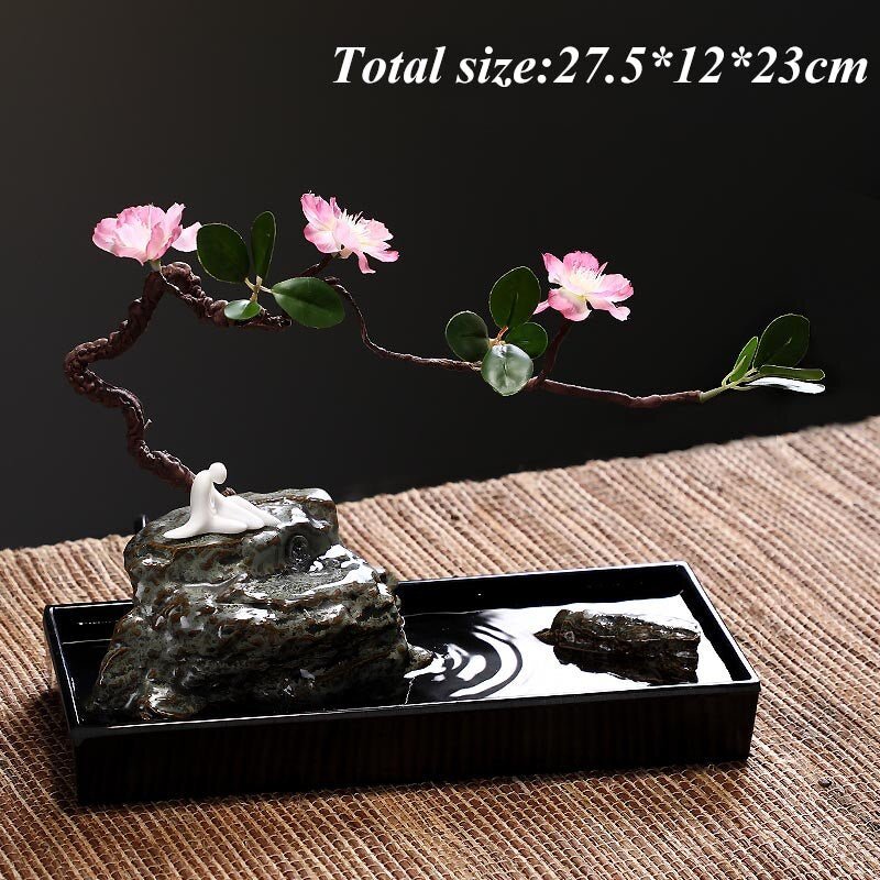 110V/220V Indoor Floral Feng Shui Water Fountain - Intuitive Goddess 1111Intuitive Goddess 1111