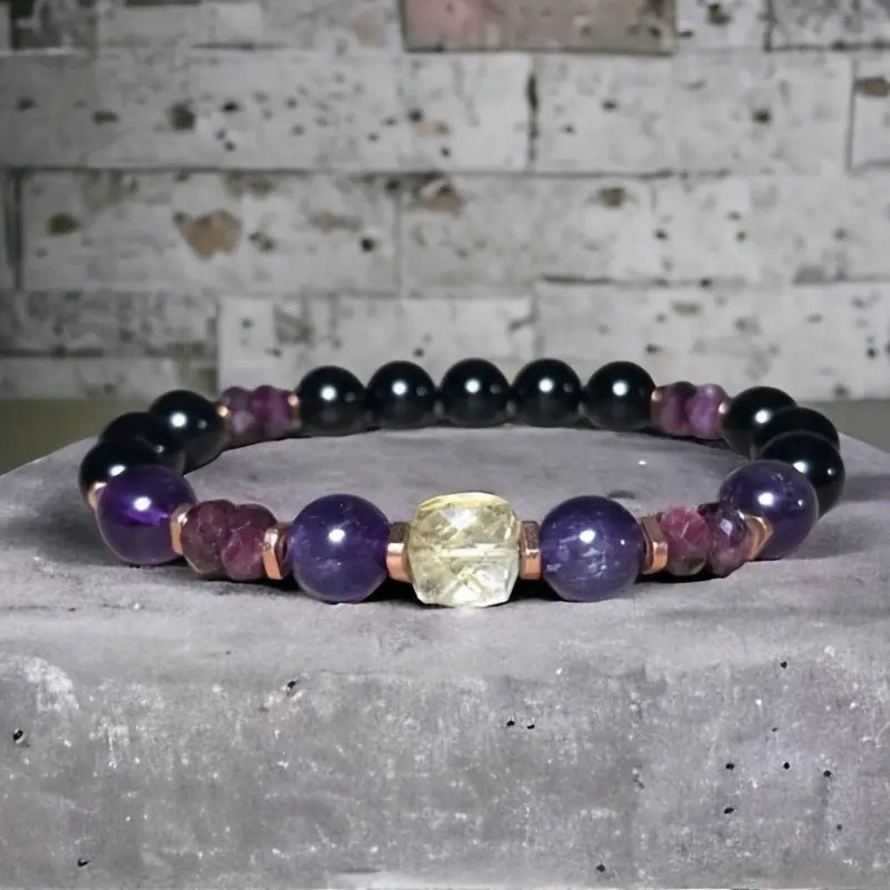 Crystal Natural Stone Bracelet Female High Sense Ornament - Intuitive Goddess 1111Intuitive Goddess 1111