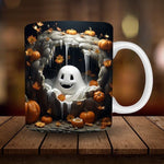 Halloween Pumpkin Ceramic Coffee Mug - Intuitive Goddess 1111Intuitive Goddess 1111