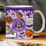 Halloween Pumpkin Ceramic Coffee Mug - Intuitive Goddess 1111Intuitive Goddess 1111