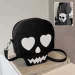 Cute Halloween Skull Small Shoulder Bags With Love Eyes Fashion Personality Crossbody Bag For Girls Women - Intuitive Goddess 1111Intuitive Goddess 1111