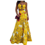 A - Line Floral Print Two Piece Set - Intuitive Goddess 1111Intuitive Goddess 1111