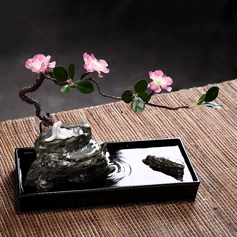 110V/220V Indoor Floral Feng Shui Water Fountain - Intuitive Goddess 1111Intuitive Goddess 1111