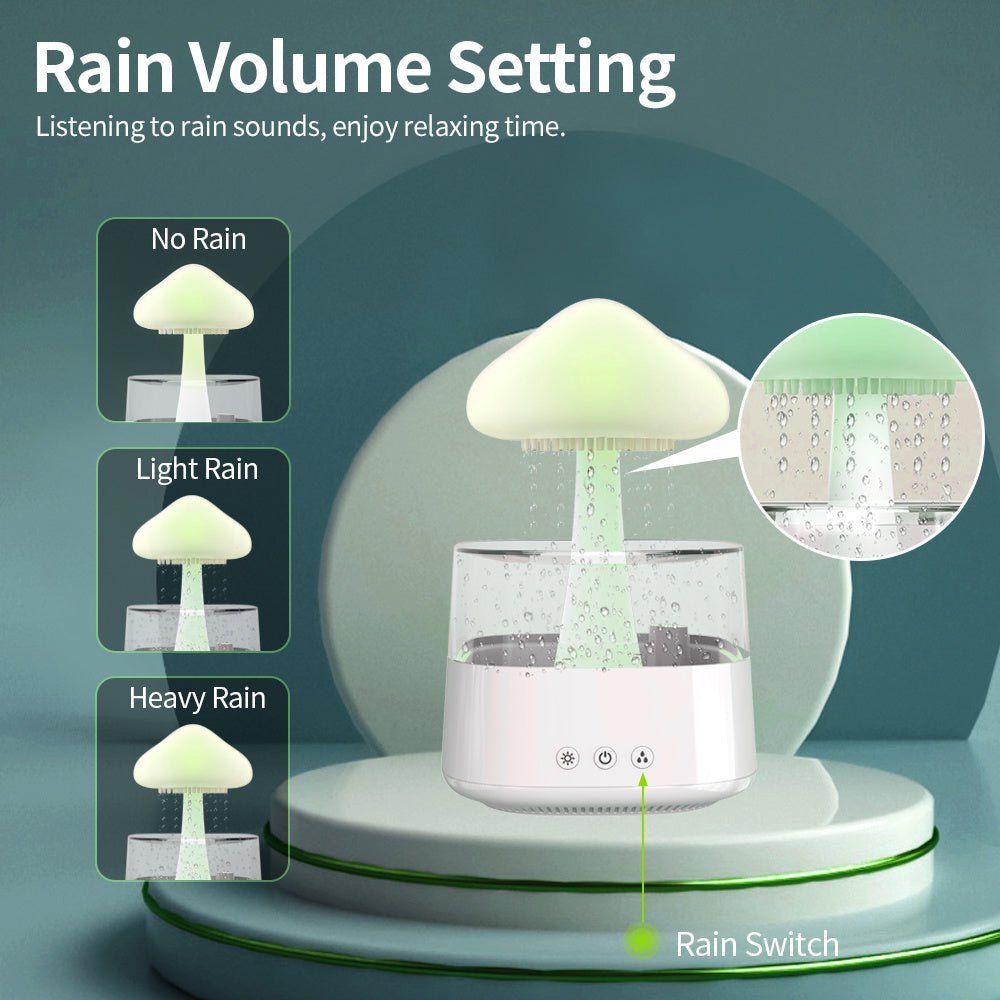 2 - in - 1 Desk Humidifier Rain Cloud Aromatherapy - Intuitive Goddess 1111Intuitive Goddess 1111