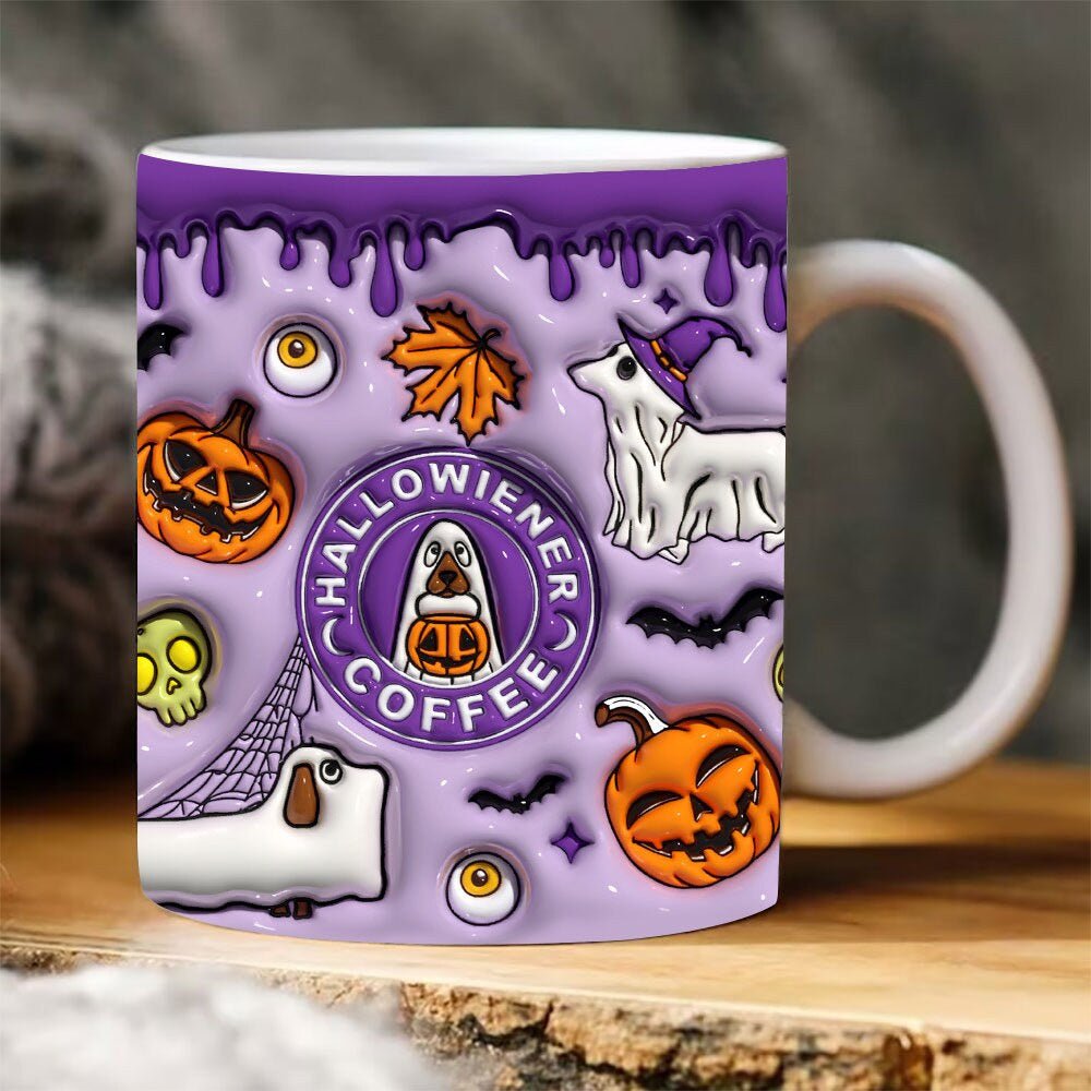 Halloween Pumpkin Ceramic Coffee Mug - Intuitive Goddess 1111Intuitive Goddess 1111